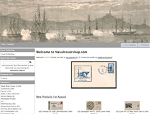 Tablet Screenshot of navalcovershop.com